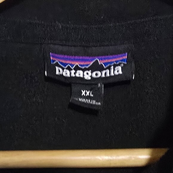 Patagonia #26176 Men's Micro D Fleece Pullover - Black - Sz XXL* - Picture 2 of 5